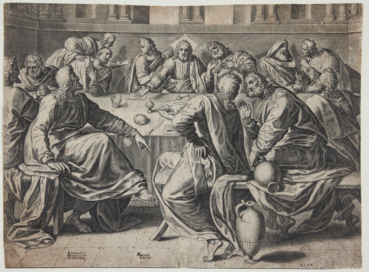 A Última Ceia de Philips Galle