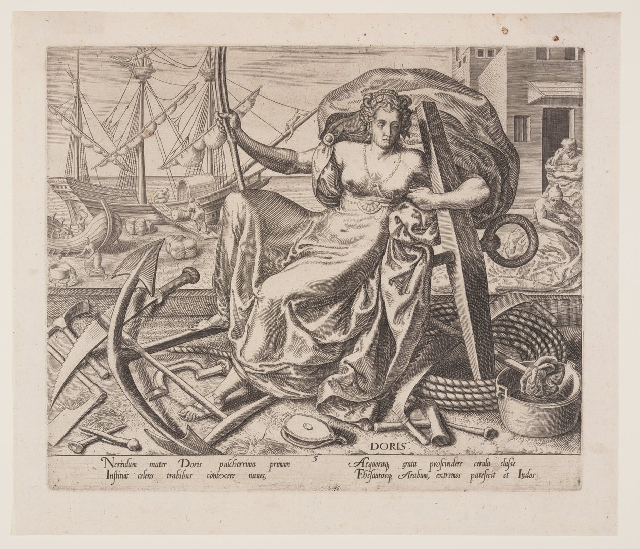 Doris, de The Occupations de Philips Galle