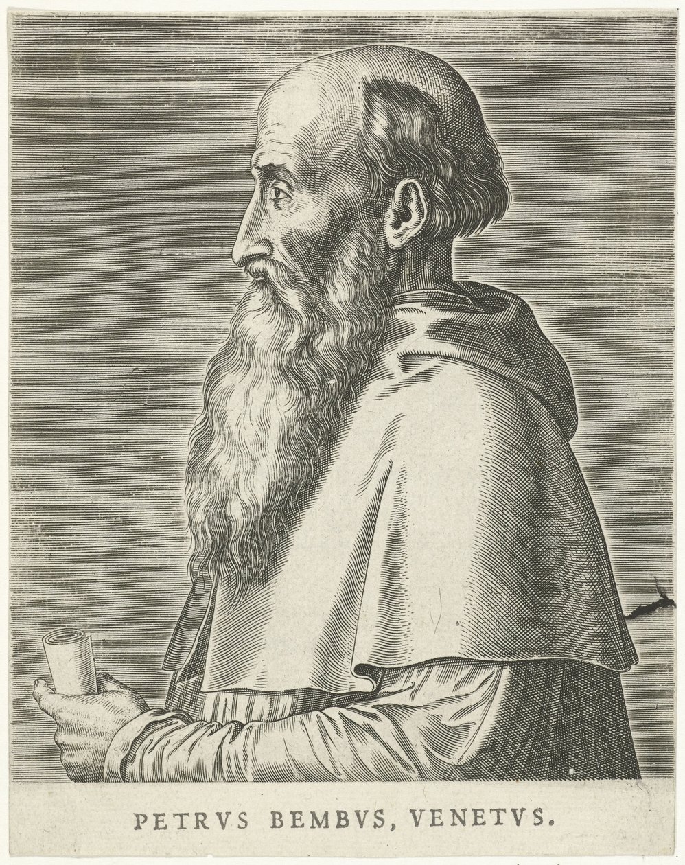 Retrato de Pietro Bembo de Philips Galle