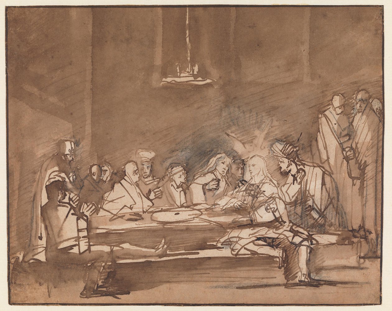 A Última Ceia de Philips Koninck
