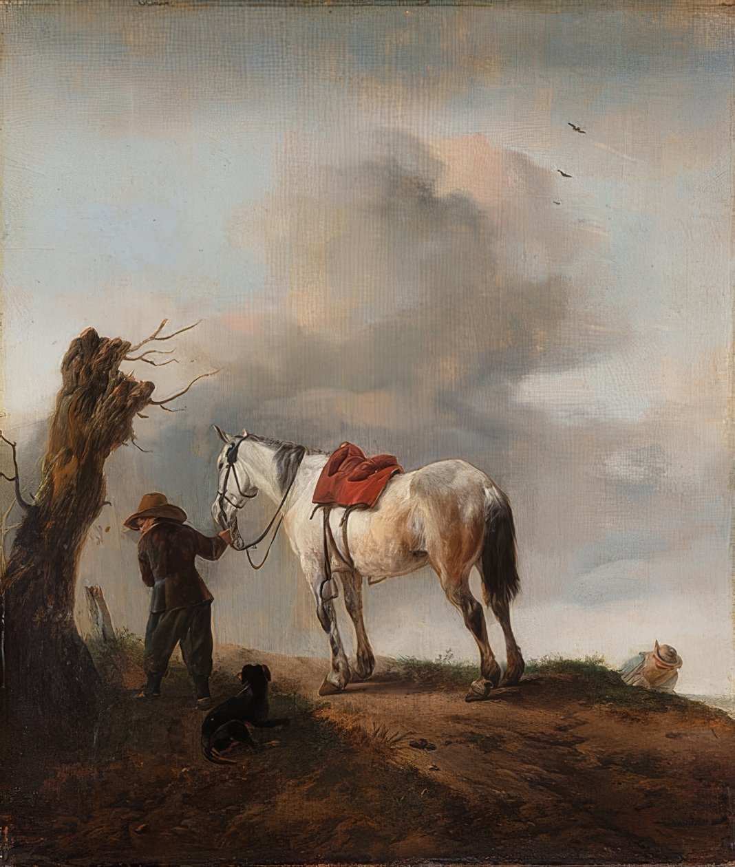 O molde. Por volta de 1646 de Philips Wouwerman