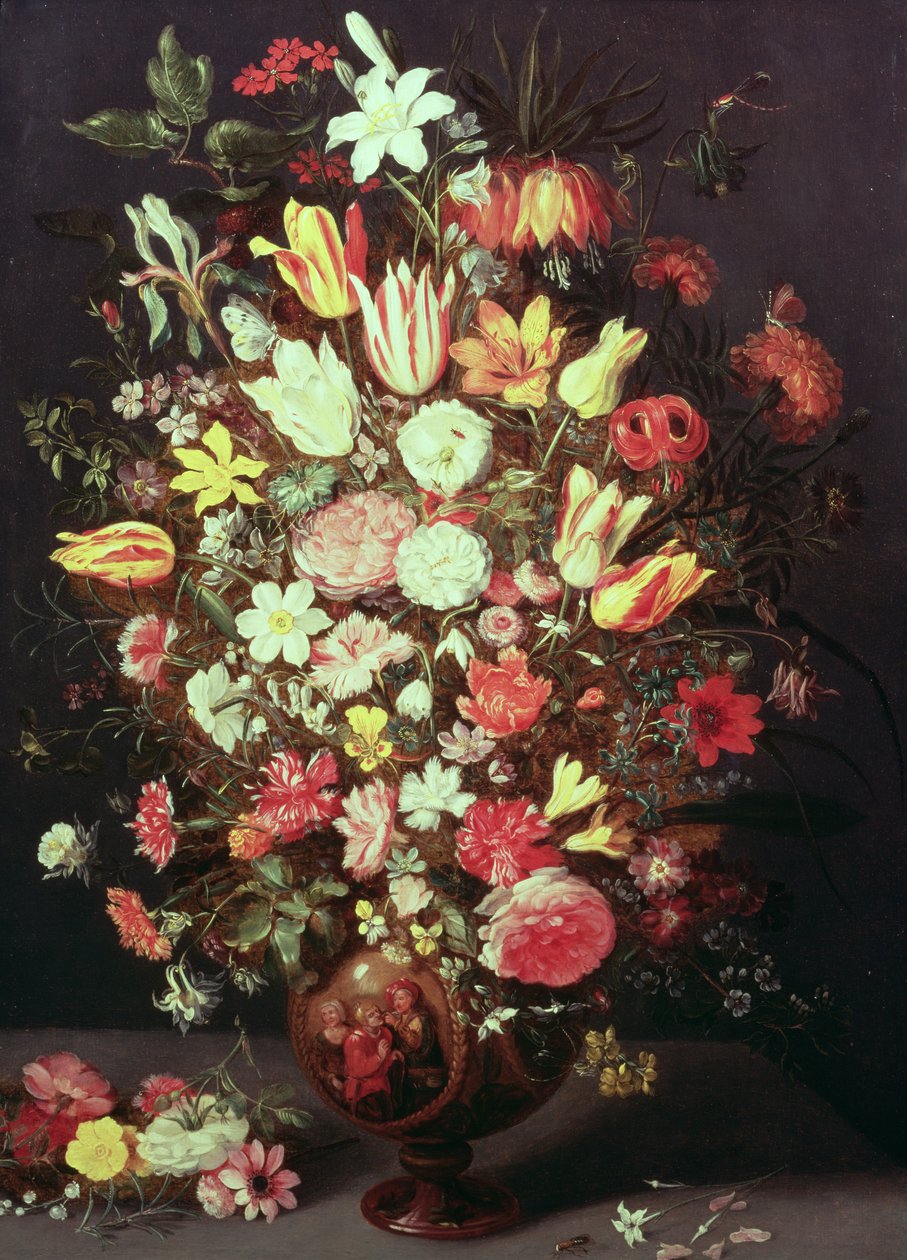 Flores em um vaso de Phillipe de Marlier