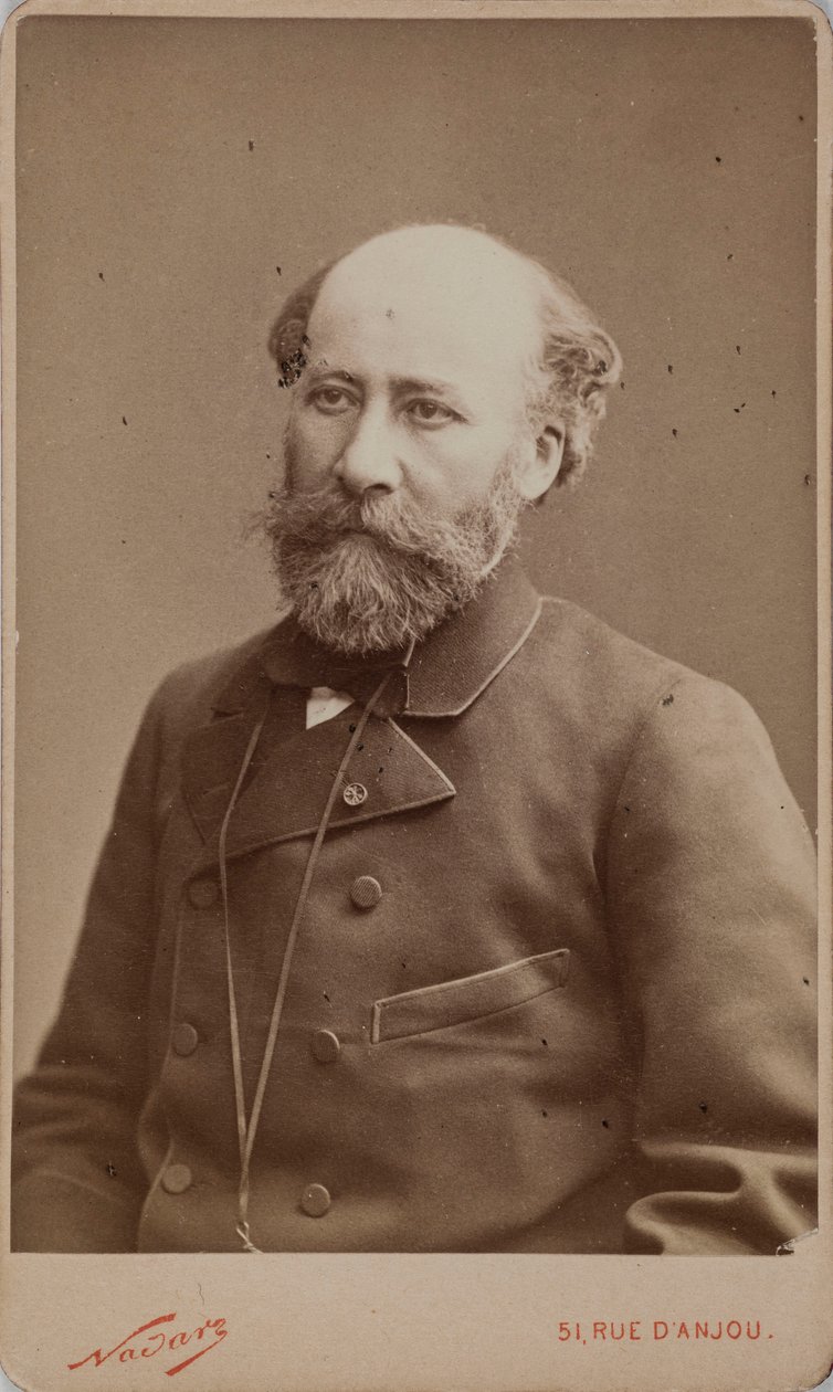 Retrato de Octave Feuillet 1821-1890. de Photo studio Nadar.
