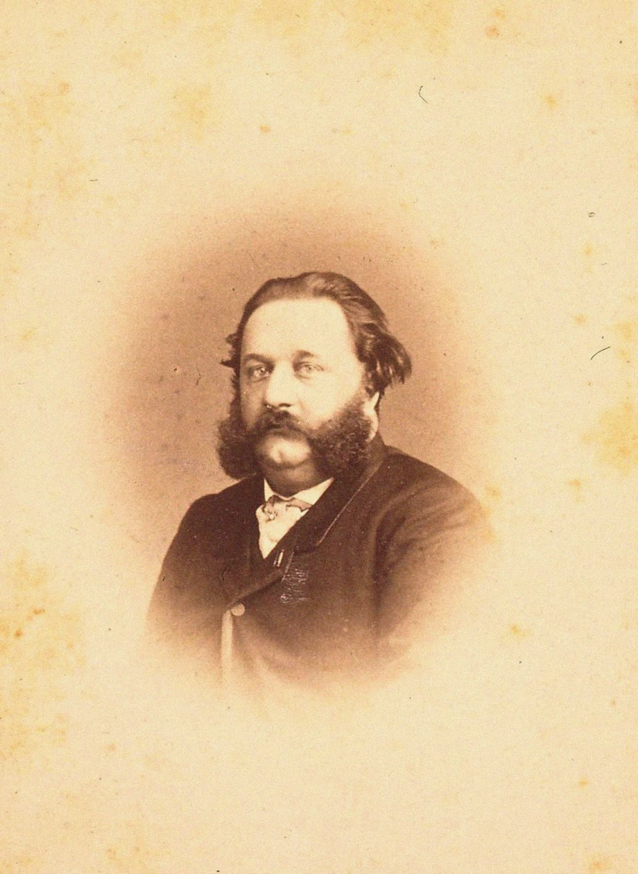 Retrato do compositor Alfred Jaëll 1832-1882, 1866. de Photo studio Paetz.