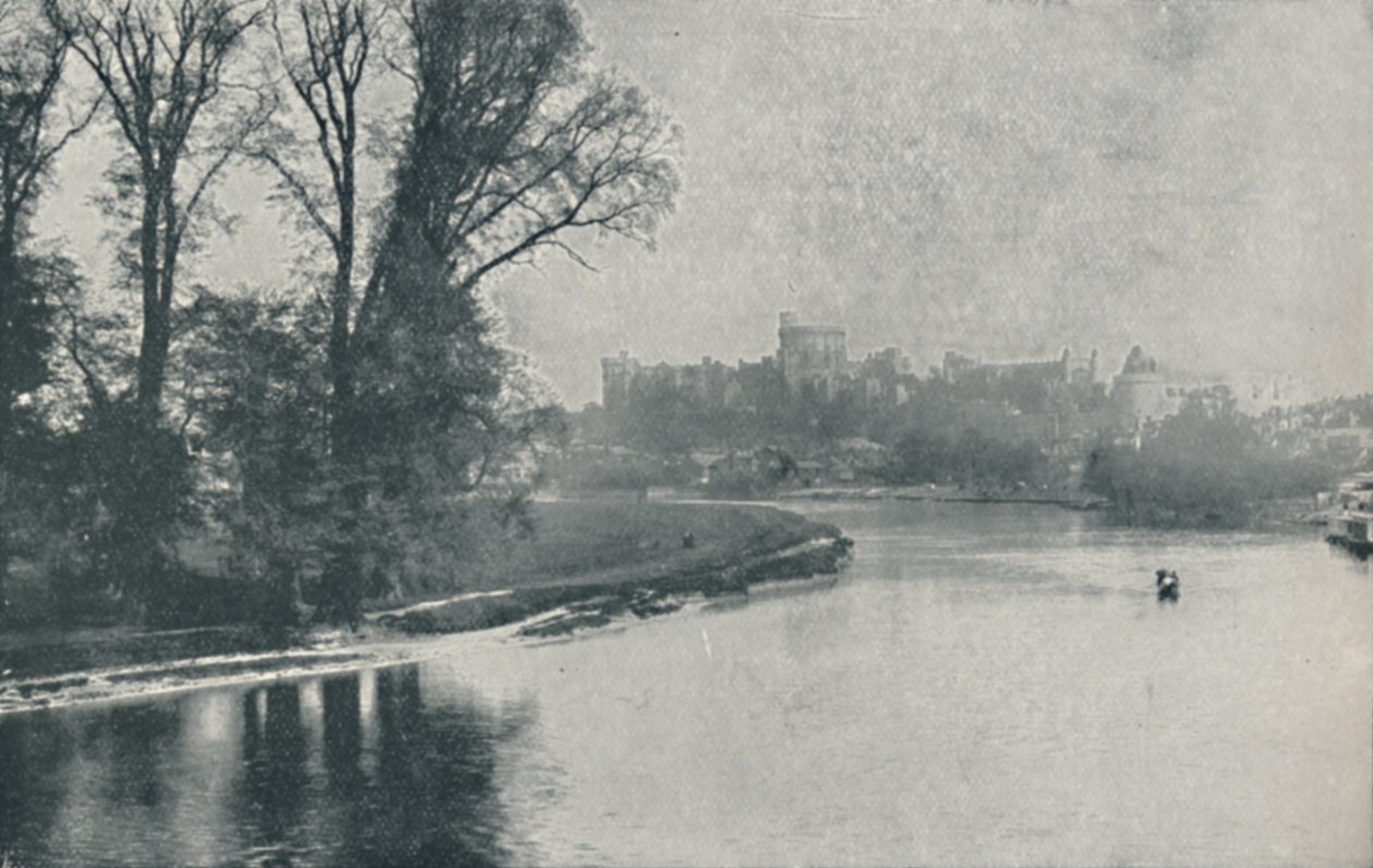 Castelo de Windsor, 1910 de Photochrom Co Ltd of London