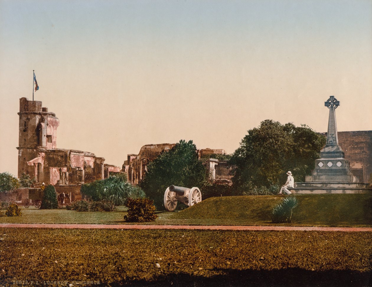 Lucknow. Residência de Photoglob Co. (Zurich, active c. 1890 1910)