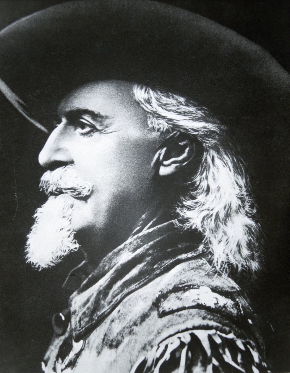 Buffalo Bill (1846-1917) (foto a p/b) de Photographer American