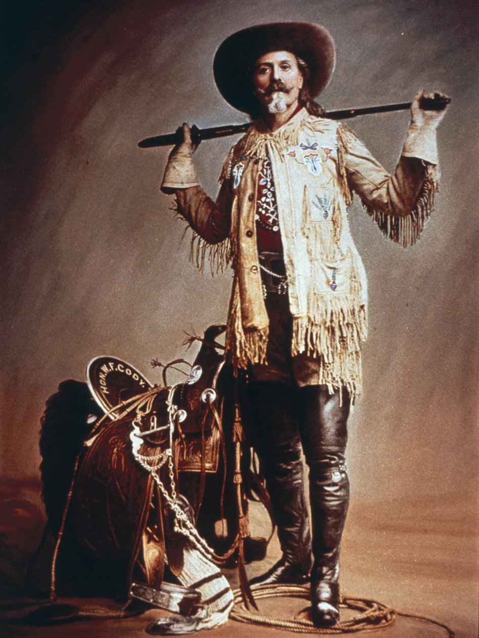 Buffalo Bill Cody (1846-1917) (foto) de Photographer American