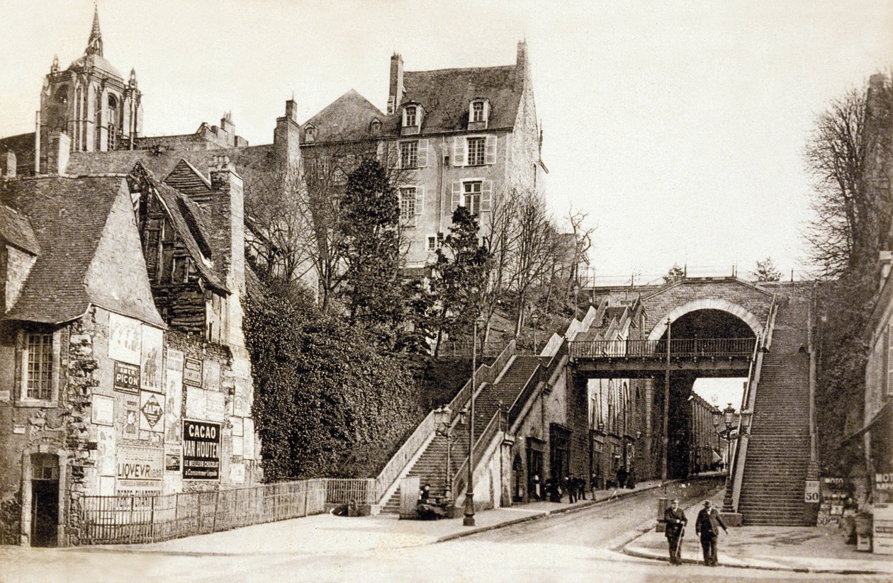 Le Mans, França, c. 1900 (foto a p/b) de Photographer French
