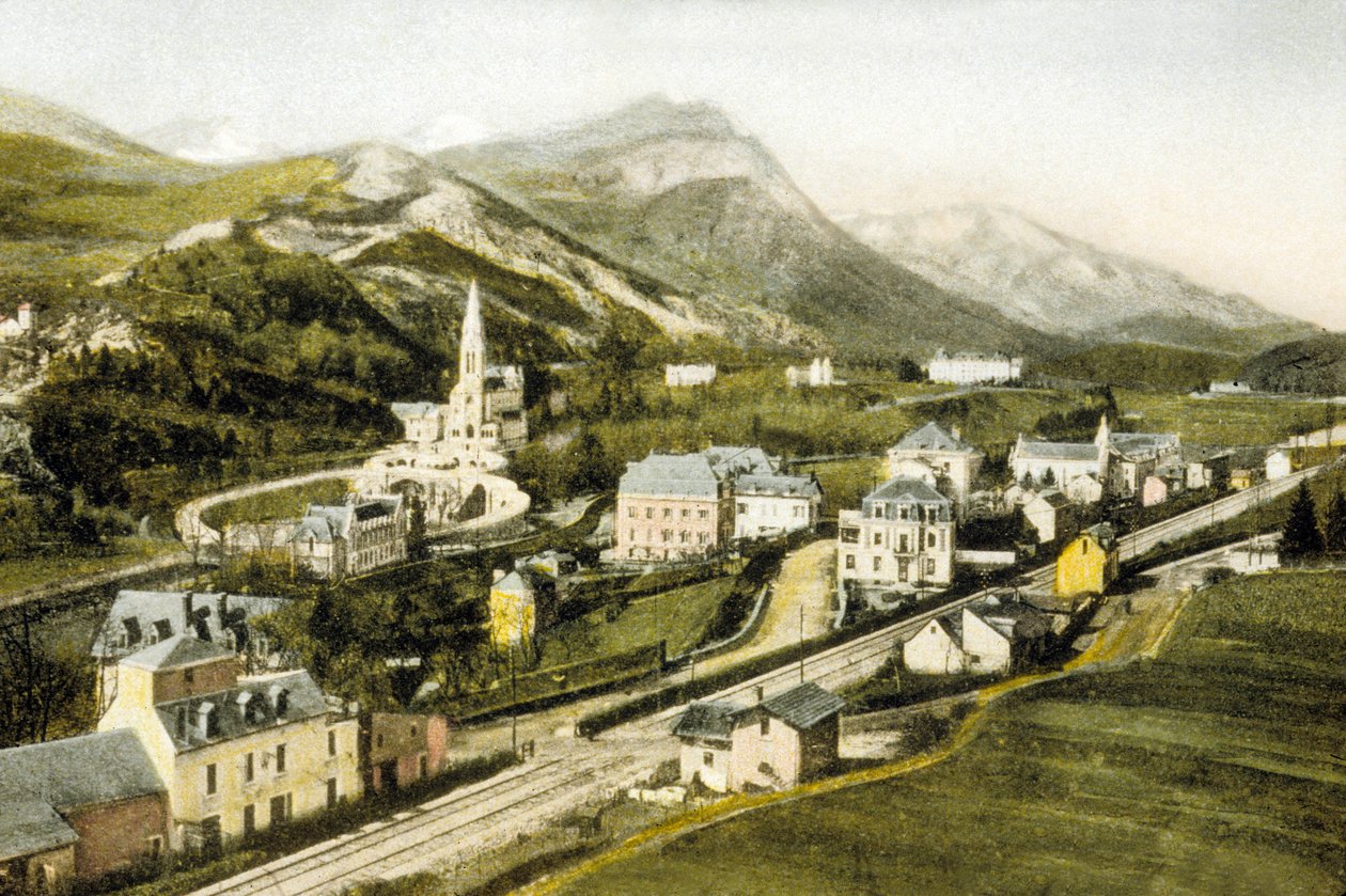 Lourdes, França, c. 1905 (foto) de Photographer French