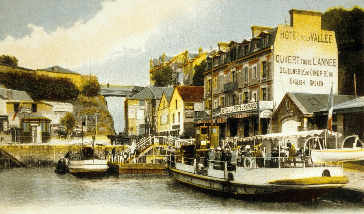 Cartão postal de Dinard, Bretanha, c.1900 (foto) de Photographer French