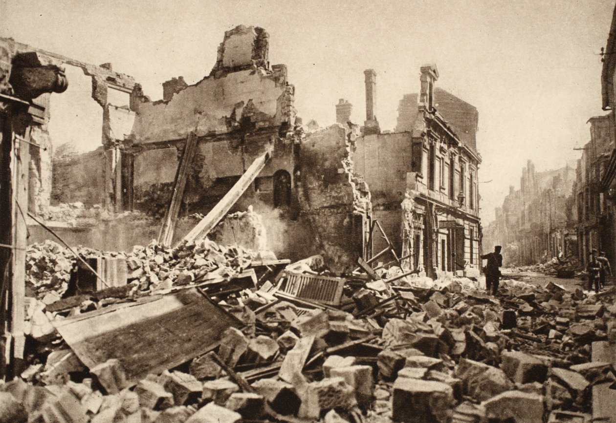 Vista da Rue St. Martin, Soissons de Photographer German