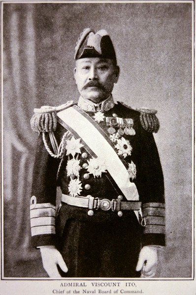 Almirante Ito (foto a p/b) de Photographer Japanese