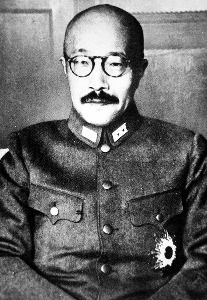 Hideki Tojo (foto a p/b) de Photographer Japanese