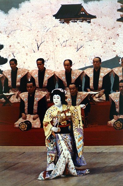 Japonês Kabuki Play (foto) de Photographer Japanese