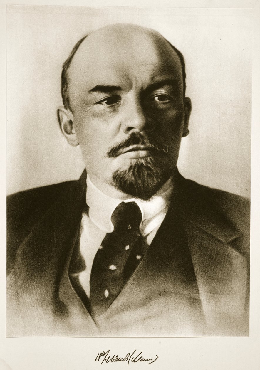 Lenine (fotogravura) de Photographer Russian