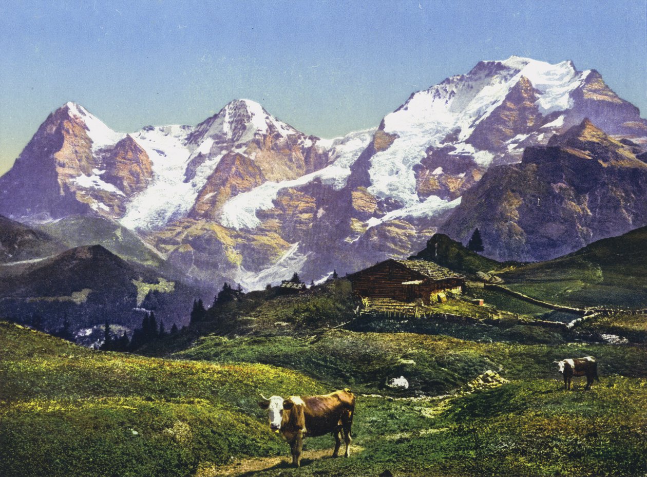 Eiger, Monch e Jungfrau (foto) de Photographer Swiss