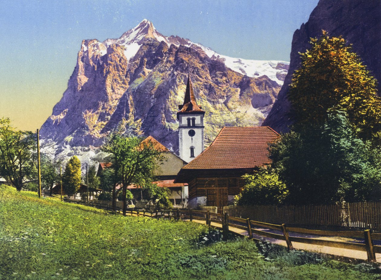Grindelwald, Wetterhorn (foto) de Photographer Swiss