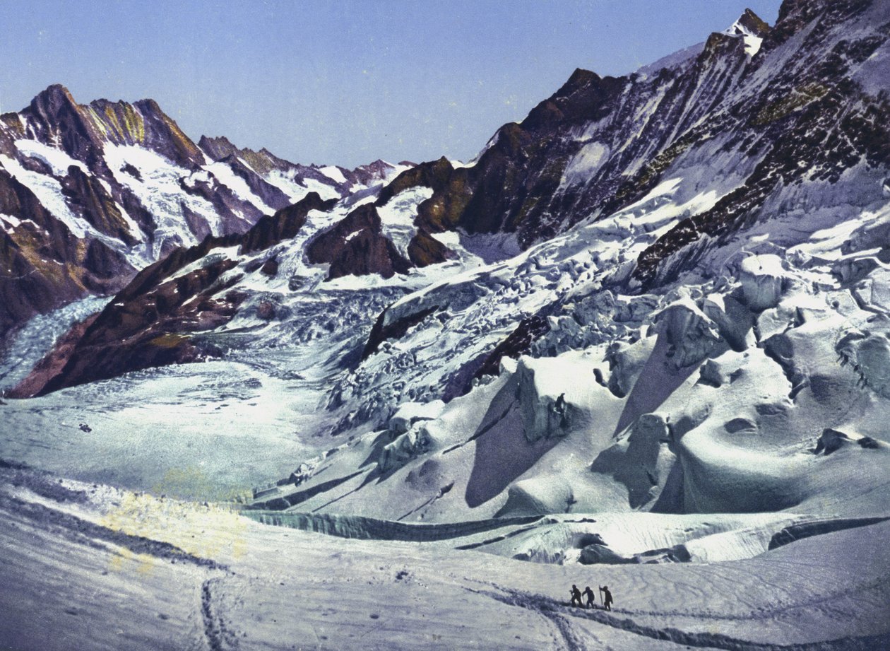 Jungfrau Railway, na estação de Eismeer (foto) de Photographer Swiss