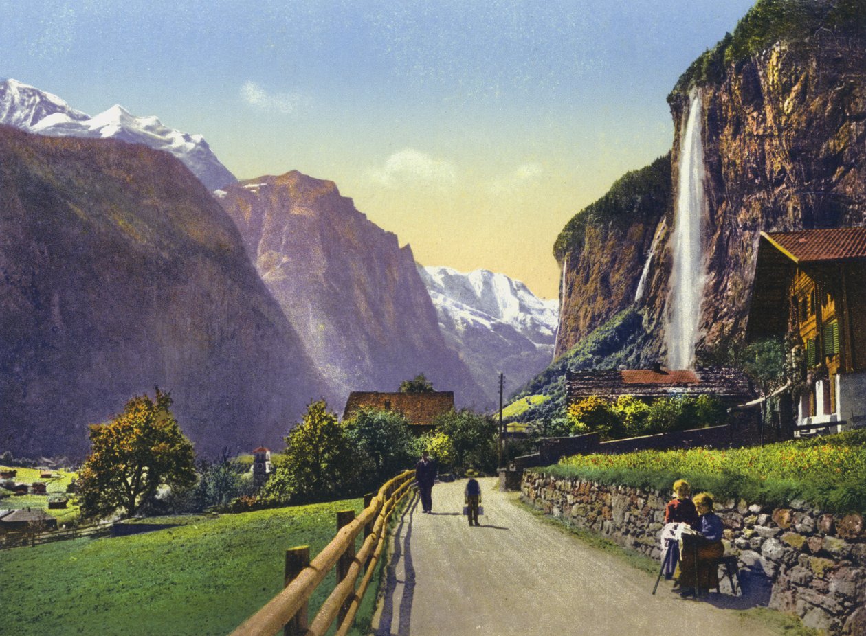 Lauterbrunnen, o Staubbach (foto) de Photographer Swiss
