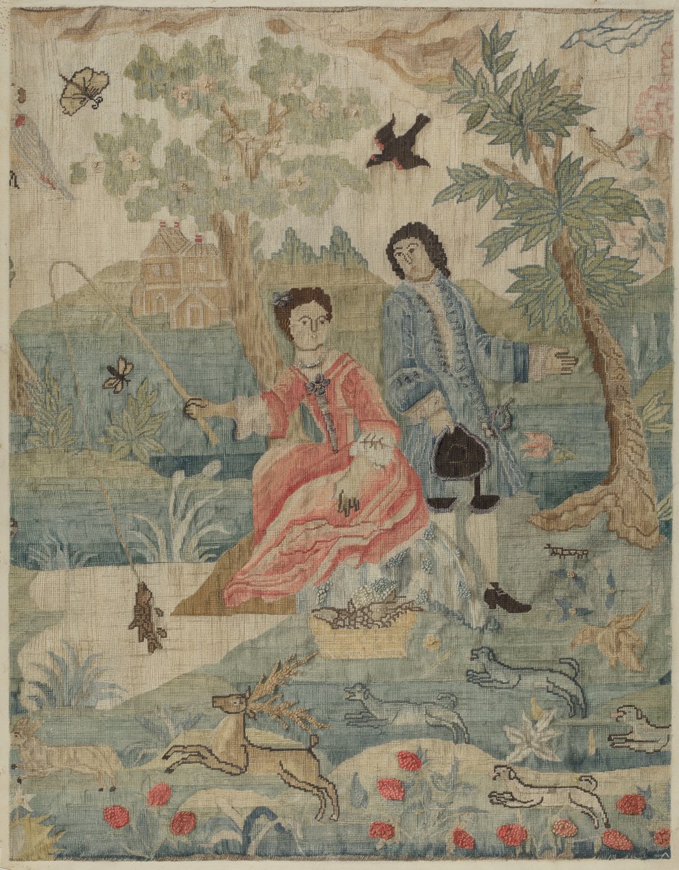Bordado Petit Point, c. 1937. de Phyllis Dorr