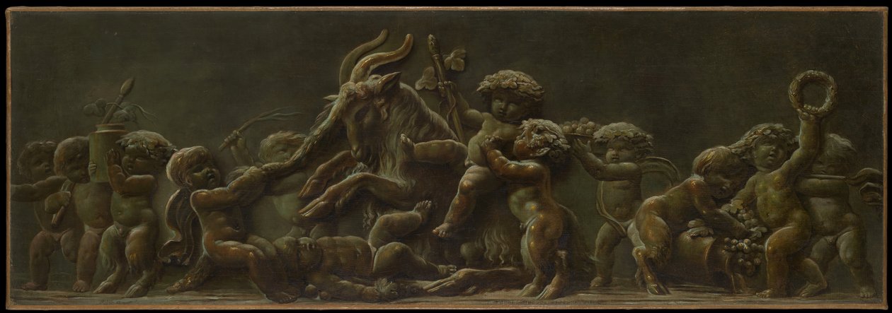 Bacanal infantil, década de 1780. de Piat Joseph Sauvage