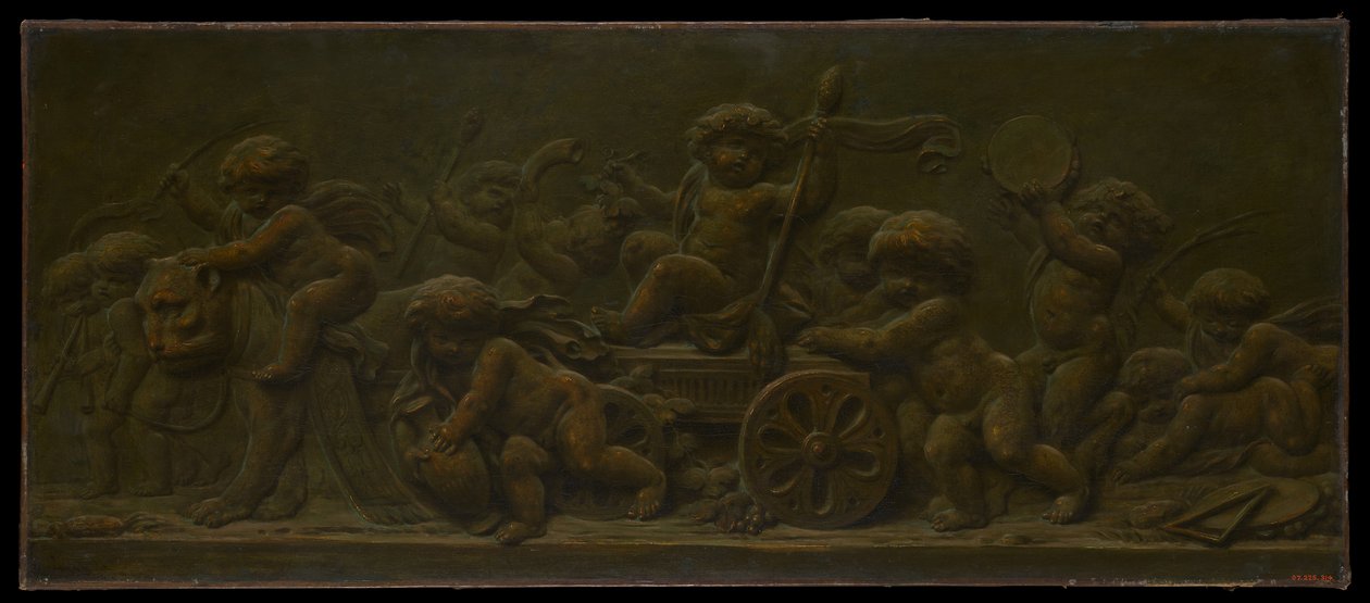 O triunfo de Baco, década de 1780. de Piat Joseph Sauvage