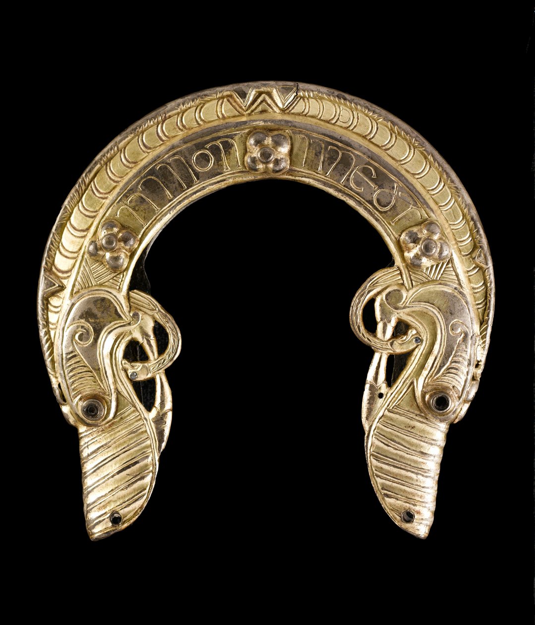 Bainha, espada - chape, da Ilha de St. Ninian, Shetland de Pictish