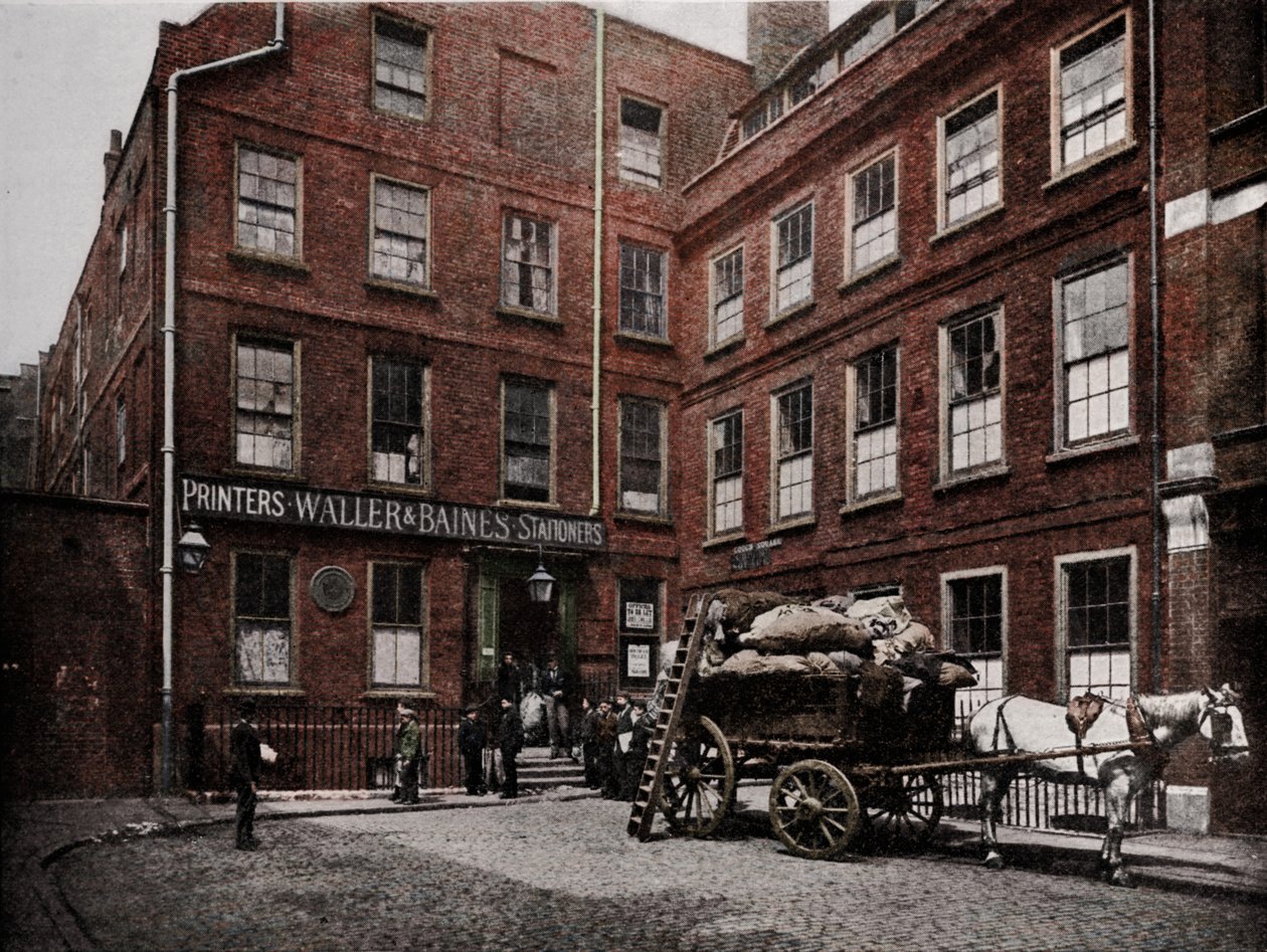 Dr. Johnsons House, cidade de Londres, c1900 1911 de Pictorial Agency