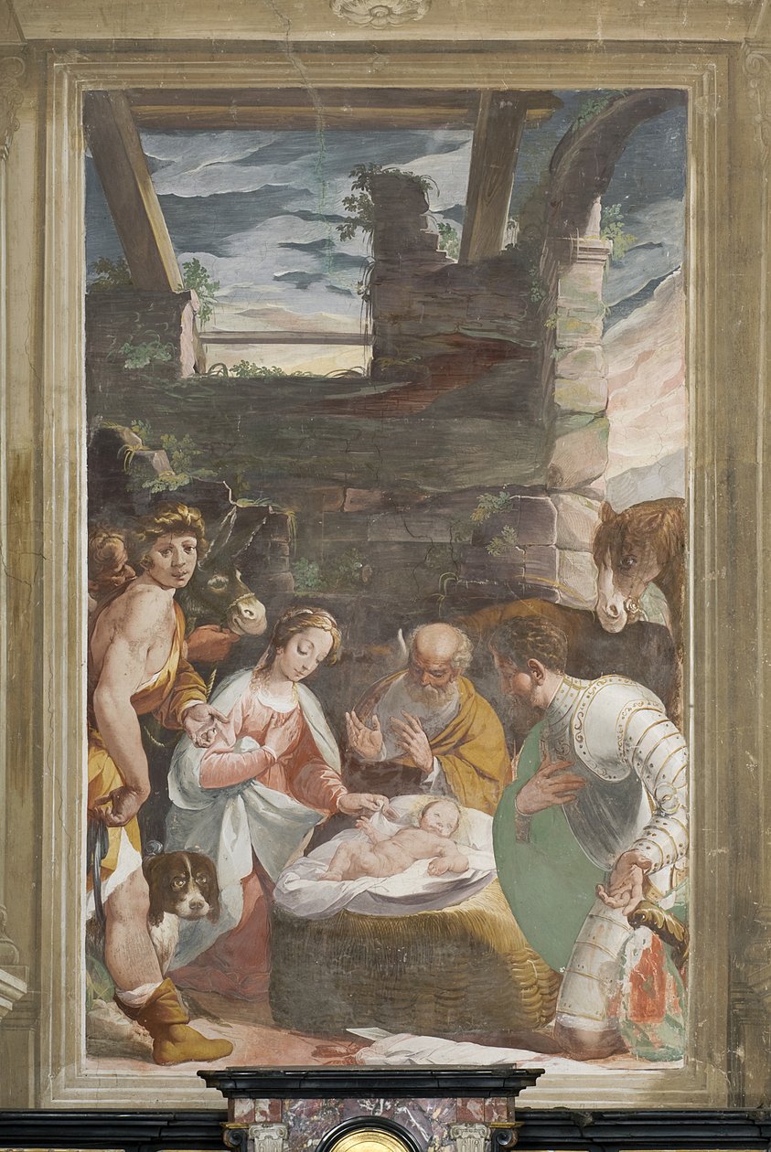 Natividade, 1600-10 de Pier Francesco Morazzone