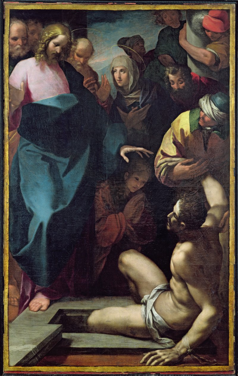 A ressurreição de Lázaro de Pier Francesco Morazzone