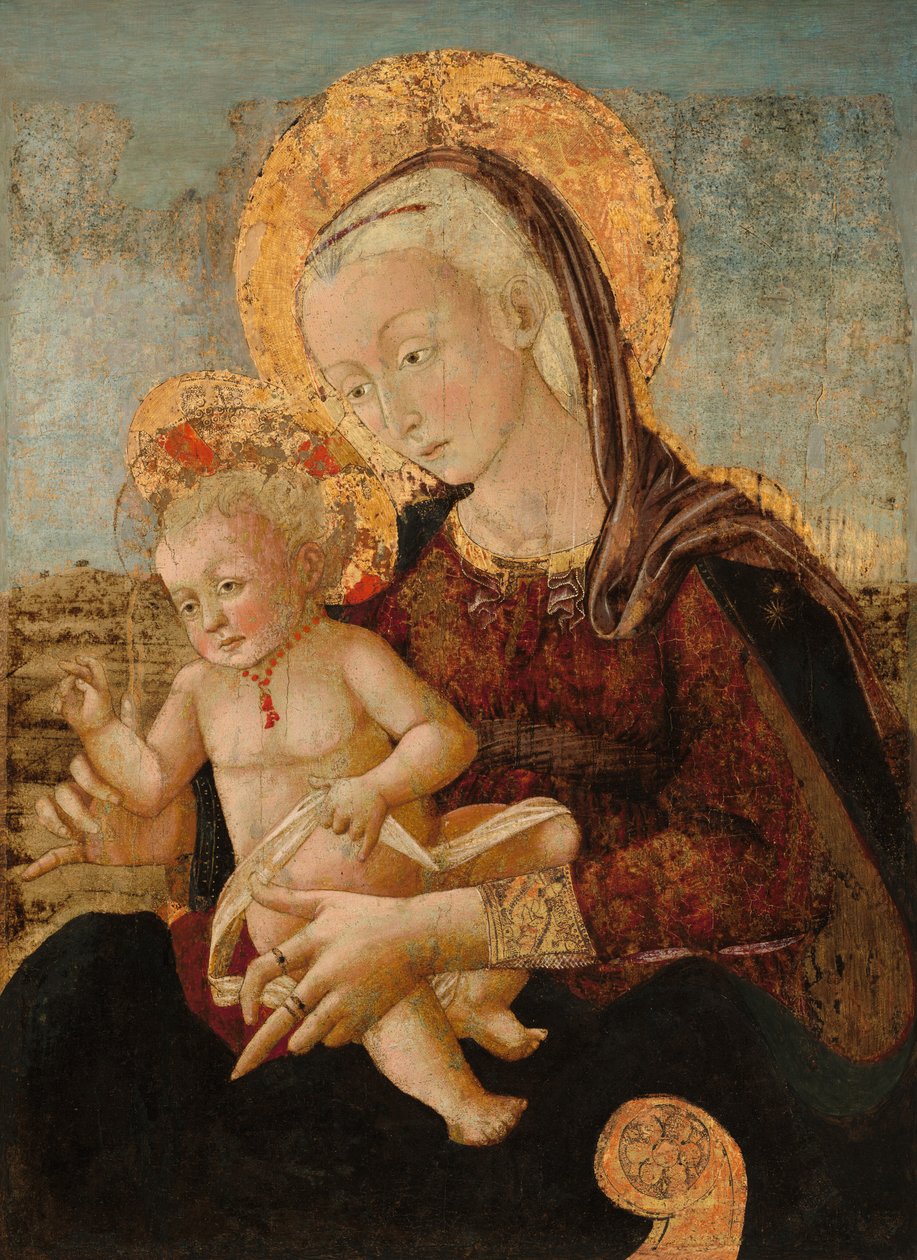 Madonna e criança de Pier Francesco Fiorentino