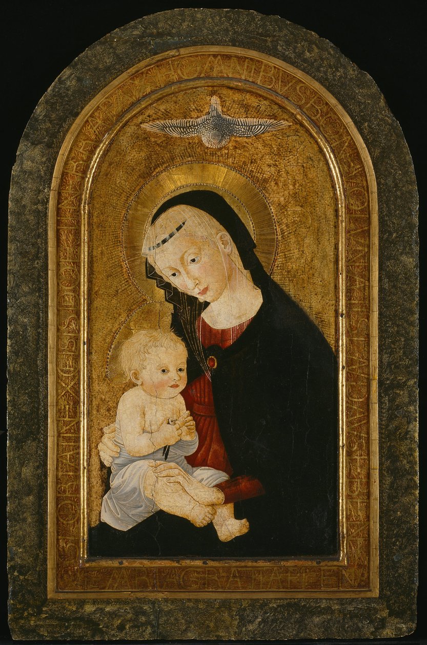 Virgem e Menino de Pier Francesco Fiorentino