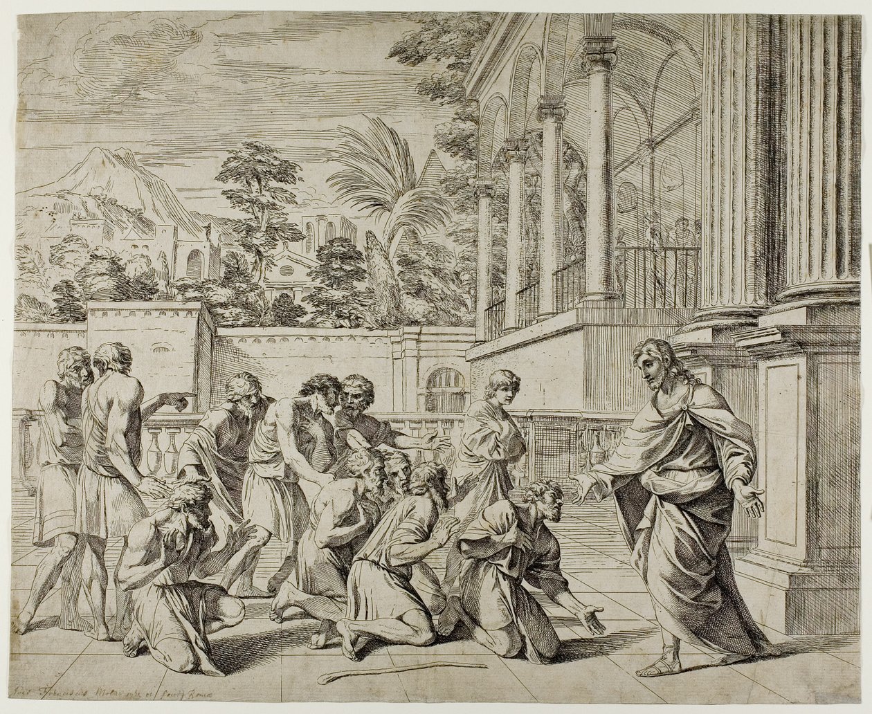 José e seus irmãos de Pier Francesco Mola