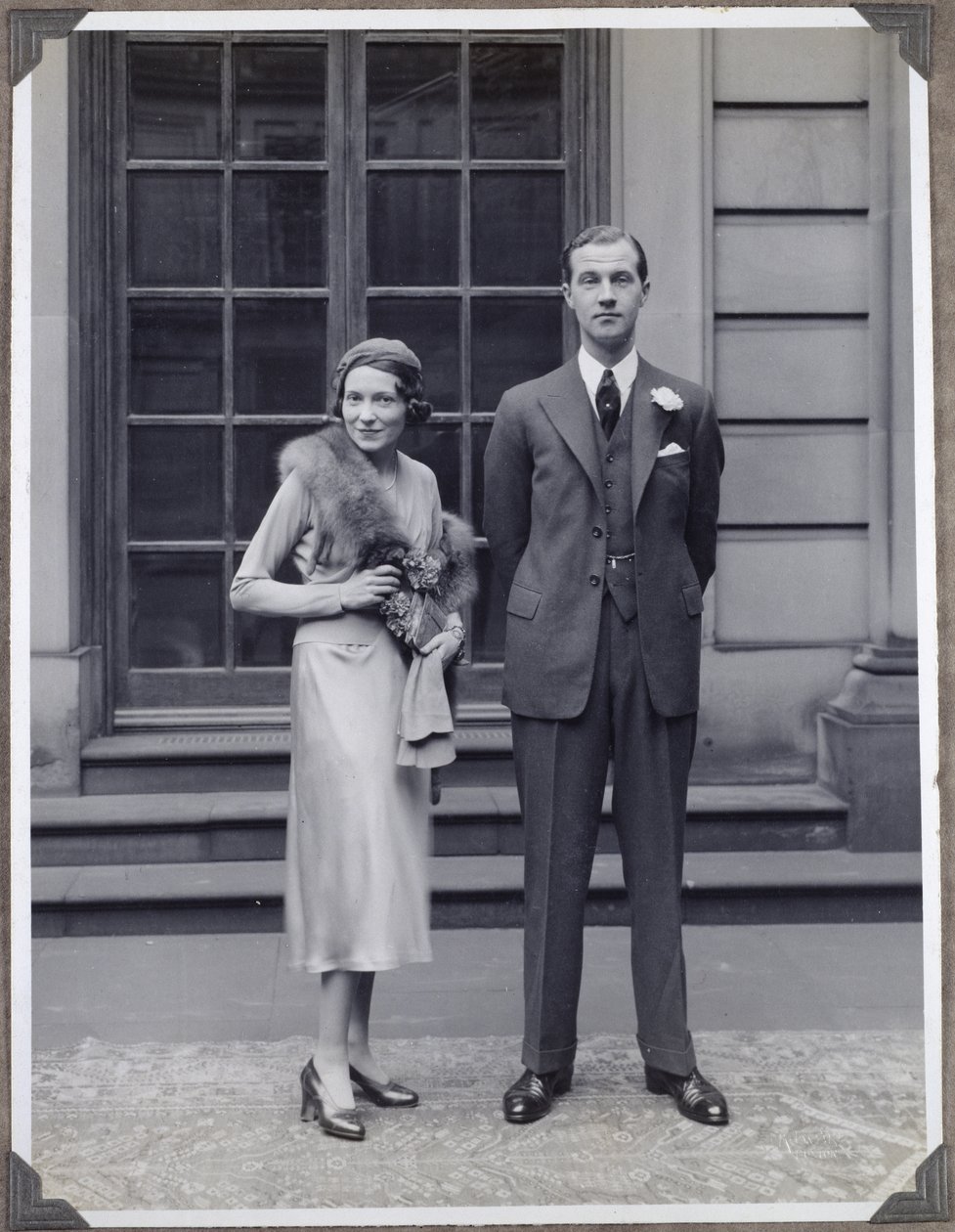 Lord Charles Cavendish e Adele Astaire no dia do seu casamento de Blaise Nicolas Le Sueur