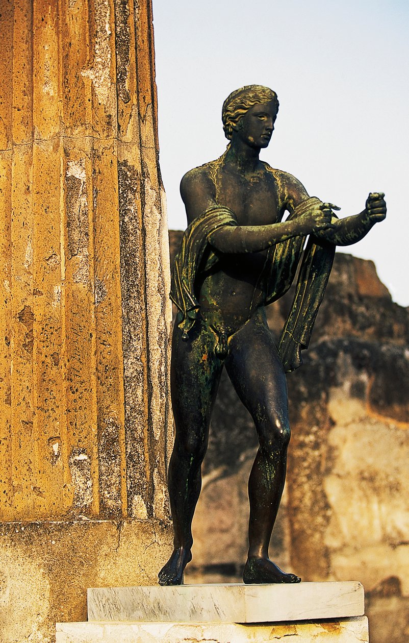 Estátua de Deus Apolo, Pompeia (Lista do Património Mundial da Unesco) de Blaise Nicolas Le Sueur