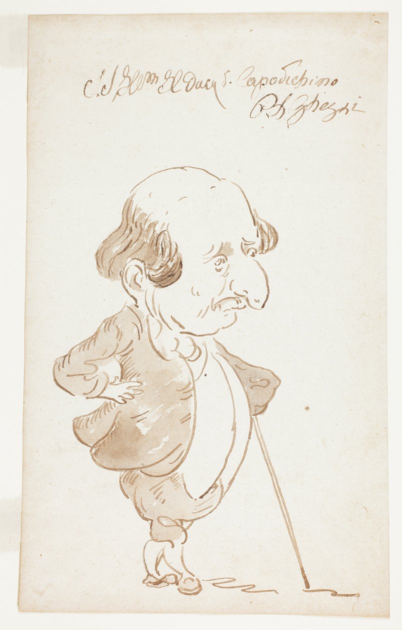 O Duque de Capodichino de Pier Leone Ghezzi