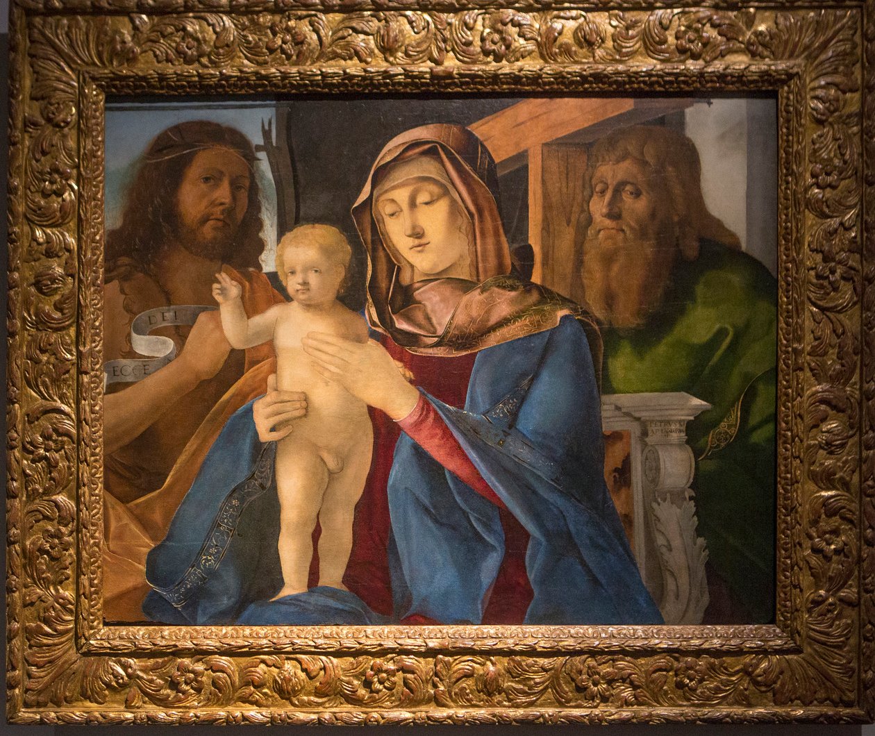 Madonna com Criança e São João Batista e Santo André de Pier Maria Pennacchi