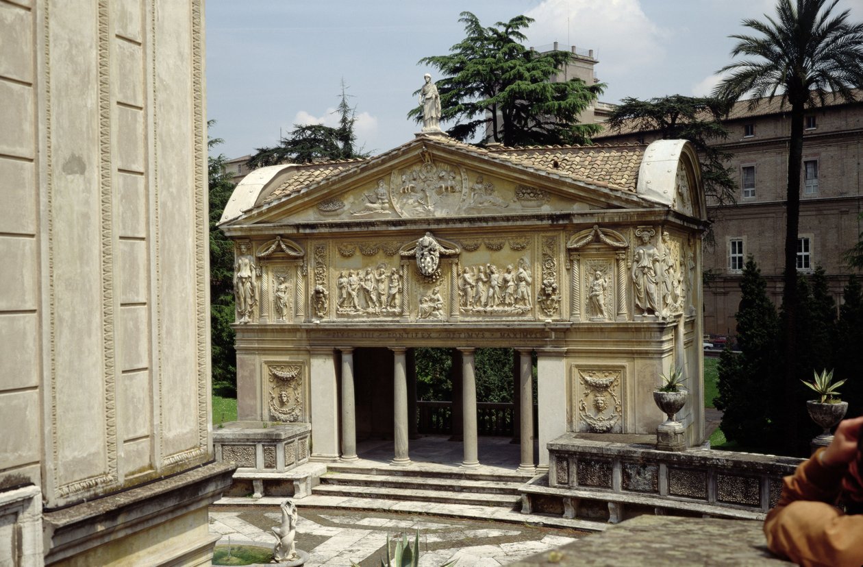 Loggia da Casina de Pio IV, 1558-62 de Piero Ligorio