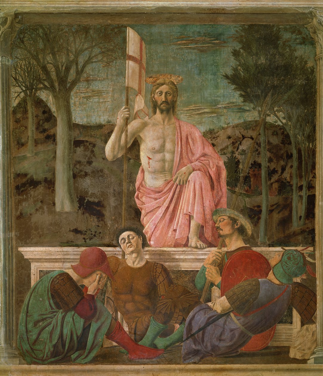 A ressurreição, c.1463 de Piero della Francesca
