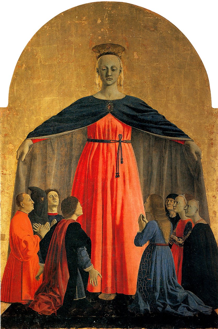 Madonna of Mercy Madonna of Mercy, ca 1460 de Piero della Francesca