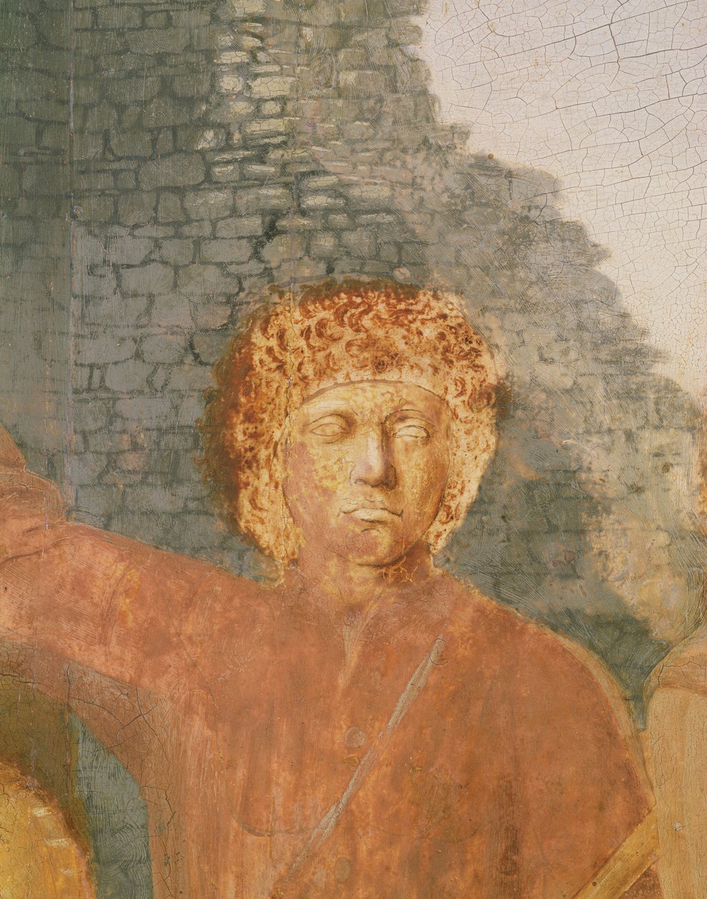 Natividade, 1470-50 óleo no detalhe do painel de 5240 de Piero della Francesca