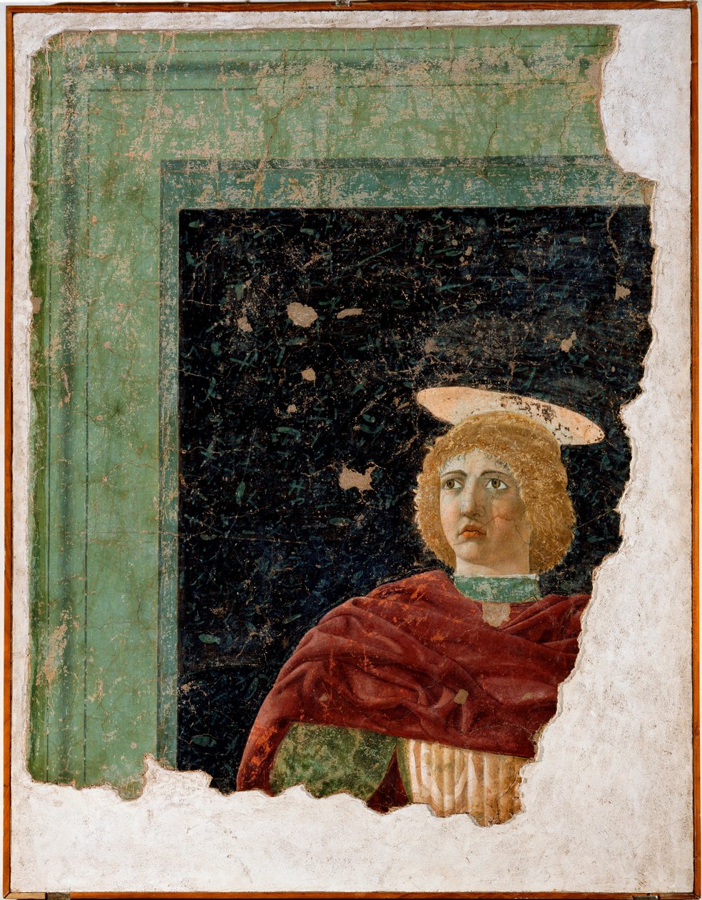 Fresco de São Julião por Piero della Francesca de Piero della Francesca