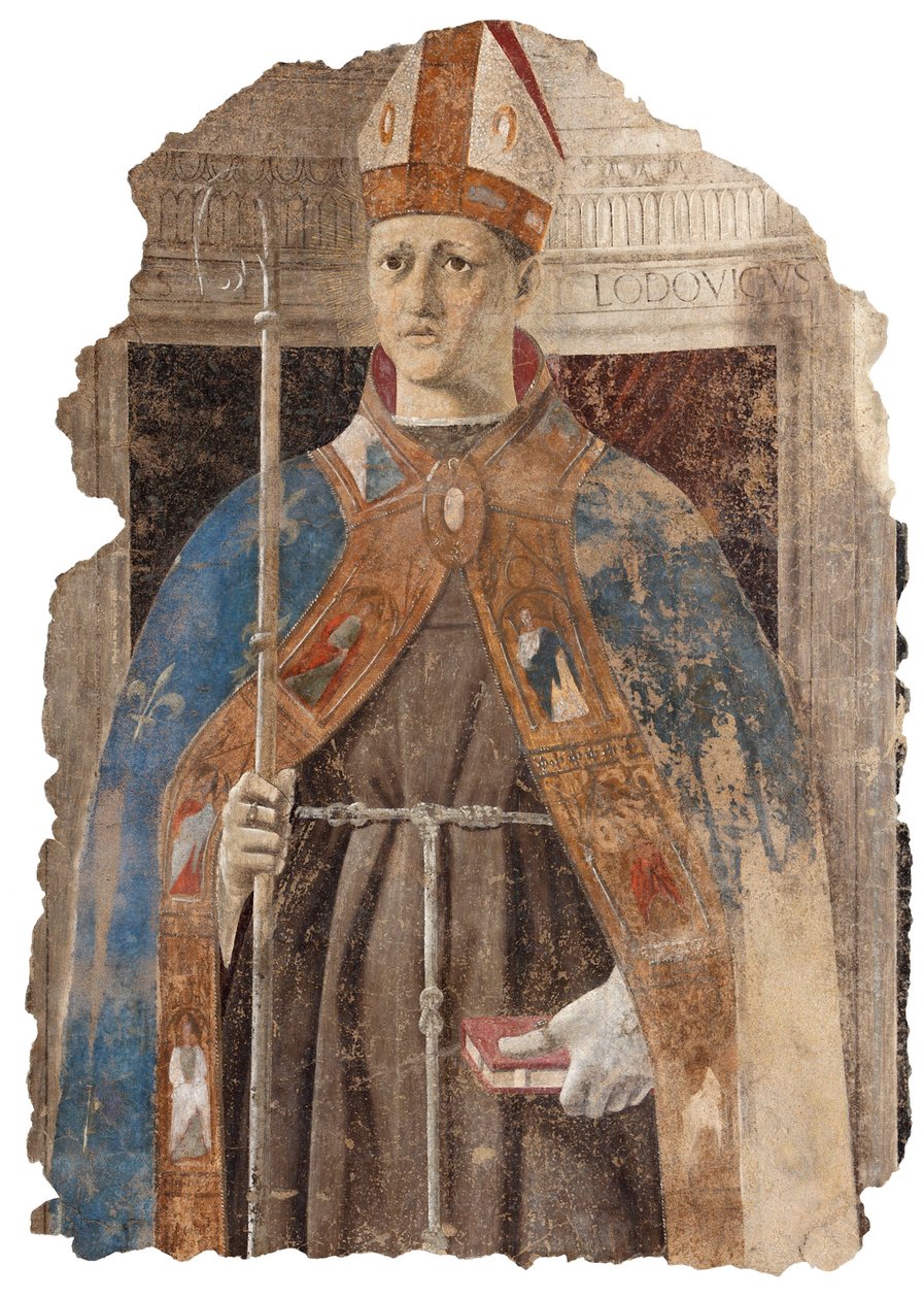São Luís de Toulouse, 1460. de Piero della Francesca