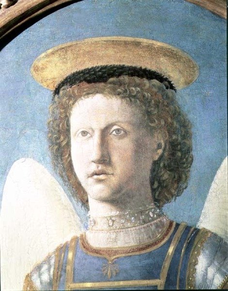 São Miguel (detalhe) de Piero della Francesca