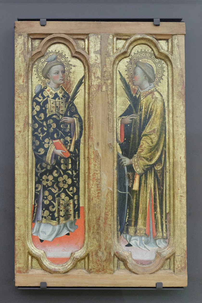 Santo Estêvão e São Vicente mártir de Piero di Alvaro