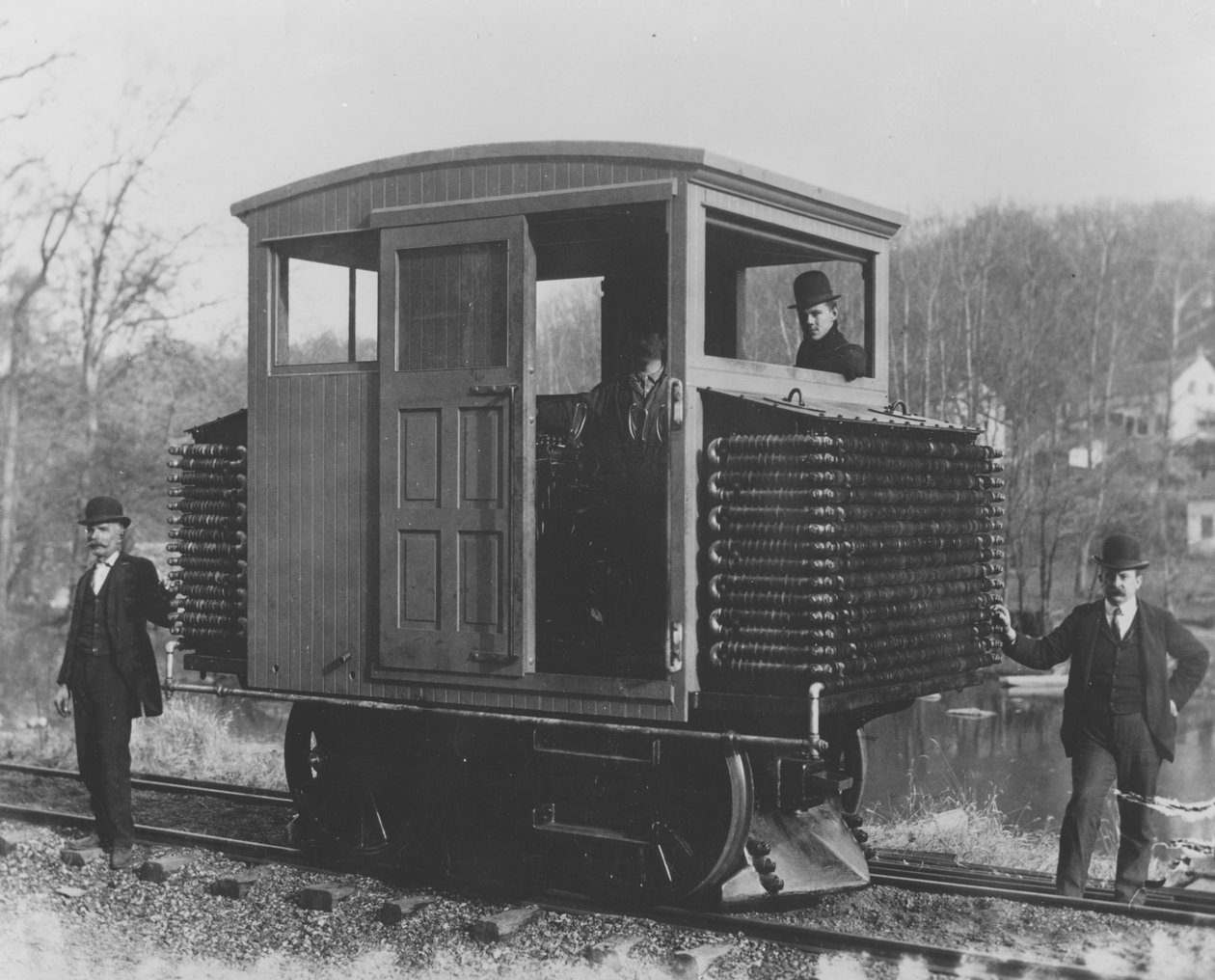 Motor de tração projetado pelo Sr. Alfred I. du Pont, 1905 de Pierre A. Gentieu