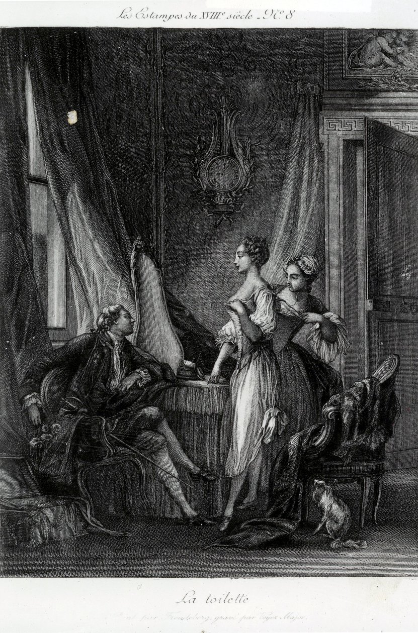 O banheiro, 1771 de Pierre Antoine Baudouin