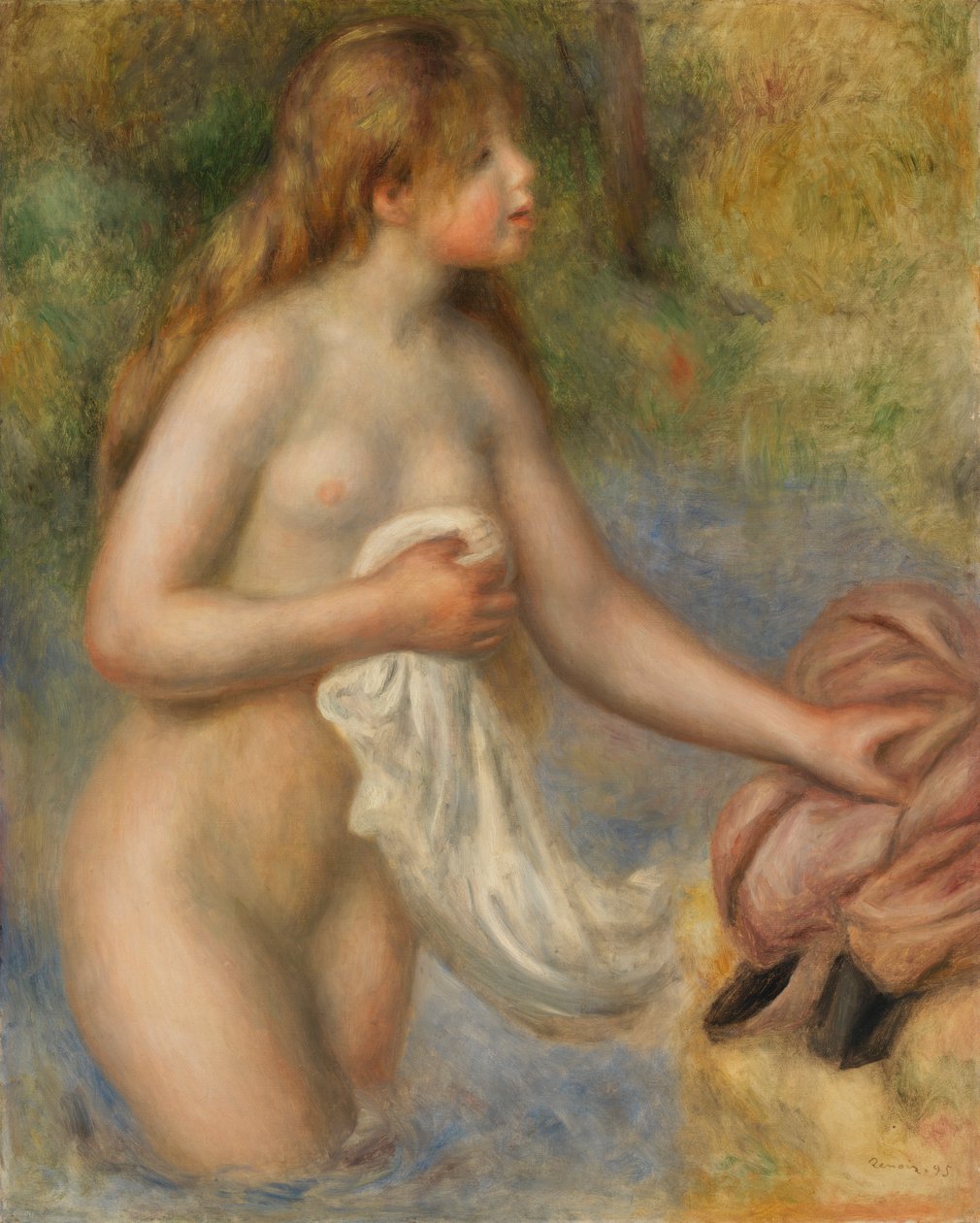 Banhista (Baigneuse) de Pierre Auguste Renoir