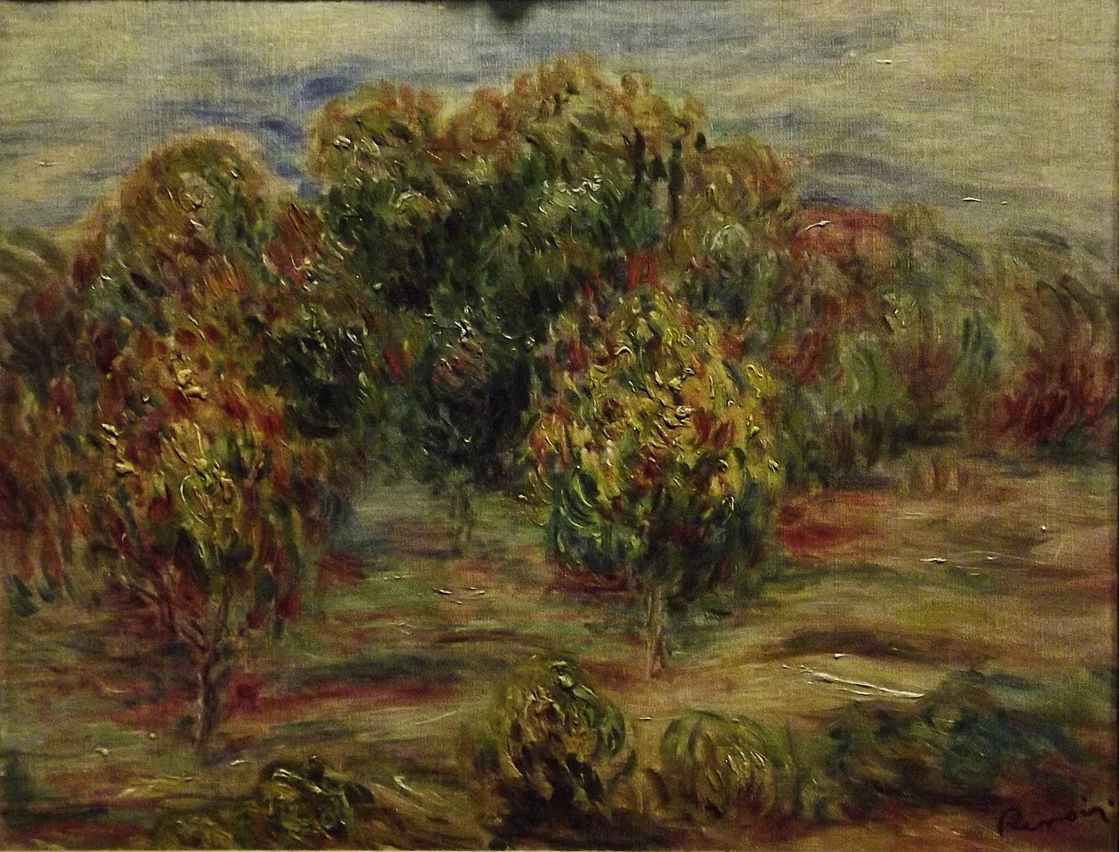 Cagnes Landscape de Pierre Auguste Renoir